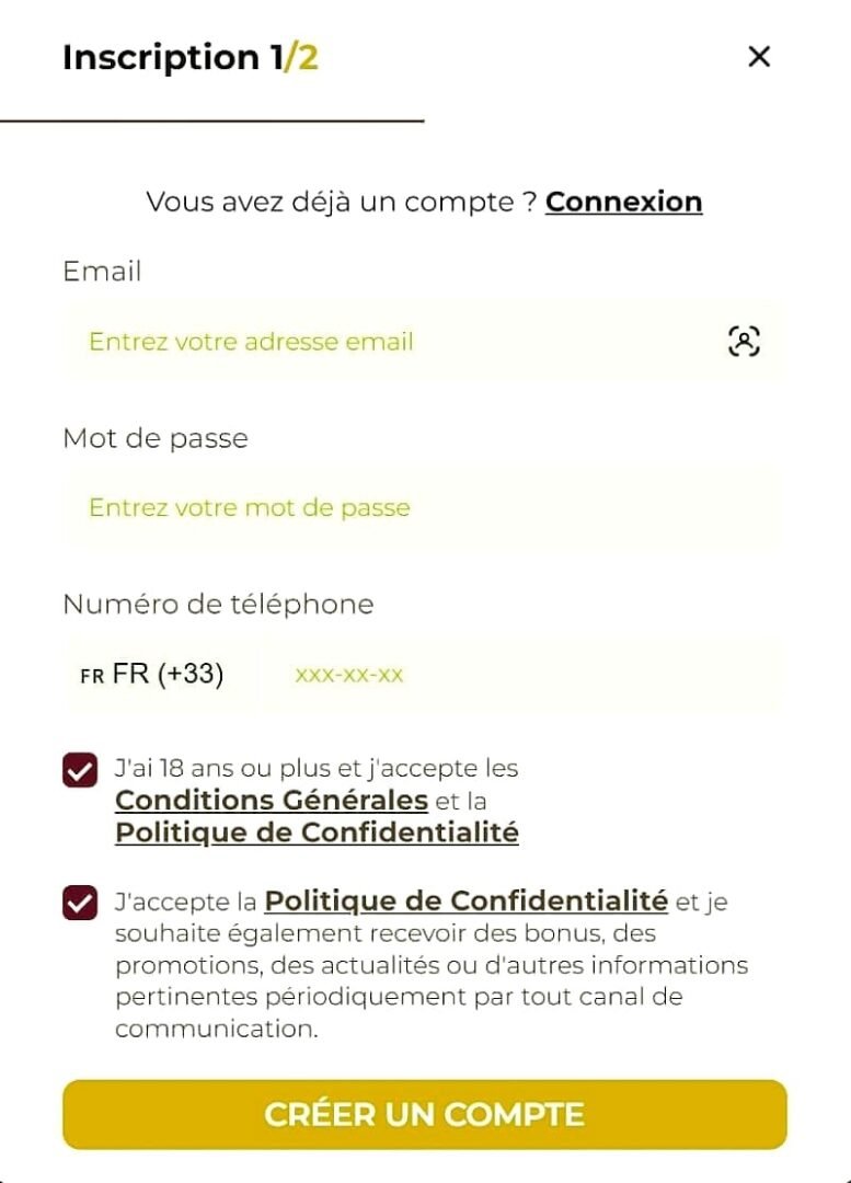 Captain Slots et la France : accès bloque