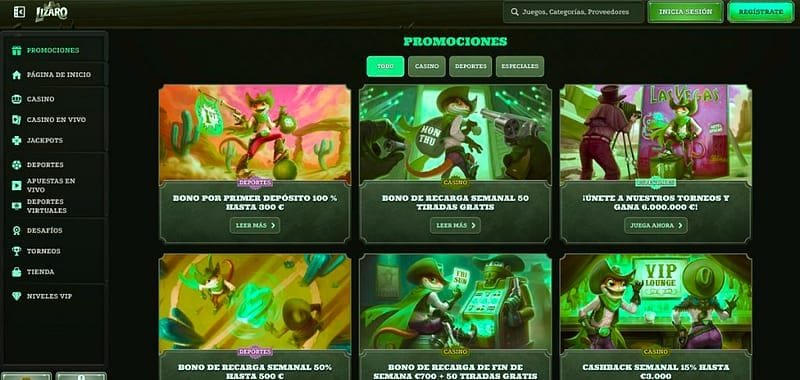 Lizaro Casino dépôt minimum – Le pack bienvenue à 20€ : le détail des 3000€ + 350 tours