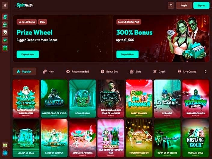Spinhub casino catalogue de jeux – Le live casino Spinhub : Evolution Gaming comme colonne vertébrale